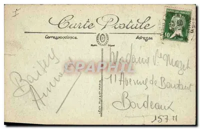 Dijon — La Poste — LL. n°186 — Verso