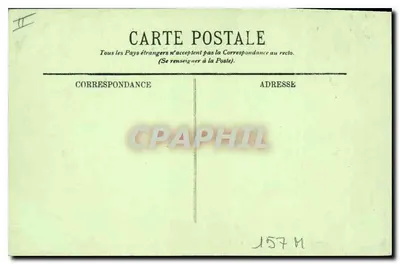 Dijon — Ogólny widok Pałacu Duków Burgundii — L.L. n°8 — Rewers