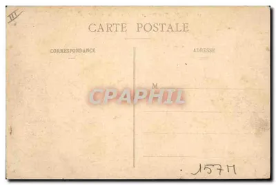 Dijon - Place Darcy en Hôtel de la Cloche — L. V., uitg. n° 563 — Achterkant