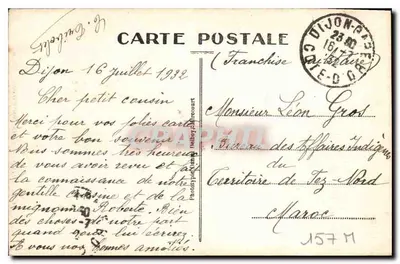Dijon — Igreja de Nossa Senhora — D.D. n°125 — Verso
