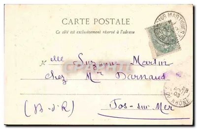 Martigues - Igreja de Jonquières — Verso