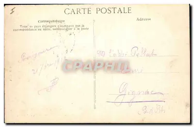 Wnętrze klasztoru św. Pawła — Saint-Rémy-de-Provence — wydawca nieznany, nr 109 — Rewers