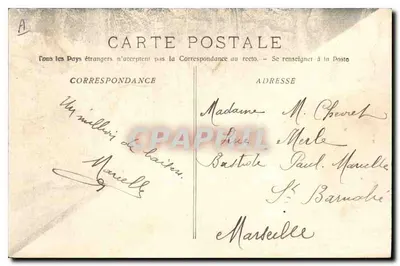 Roquefavour - Restauracja L'Ermitage — Fototypia R. Lacour - Marsylia, nr 3591 — Rewers