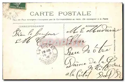 Martigues - O Canal St-Sébastien — editor anônimo, n° 249 — Verso
