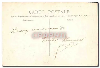 Ruiny Ventabren — Okolice Aix-en-Provence — wydawca nieznany — Rewers
