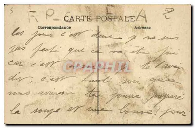 Monumenti Romani a St-REMY — 396 — coll LA — Verso