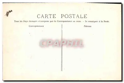 Les Baux - La Poterne — vista das ruínas e do portal — editor anônimo, n° 3786 — Verso