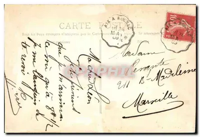 Roquefavour - O topo do Aqueduto — Editor LEBEY, n° 3892 — Verso