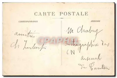 Marseille — Pałac Longchamp — n°7 — Rewers