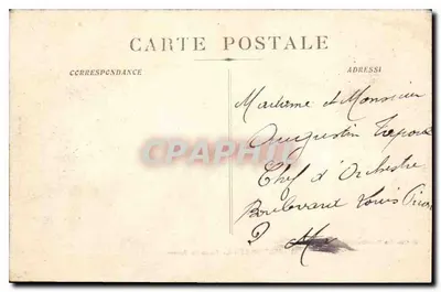Marseille - O Palácio de Justiça — Edição das Novas Galerias, n°23 — Verso
