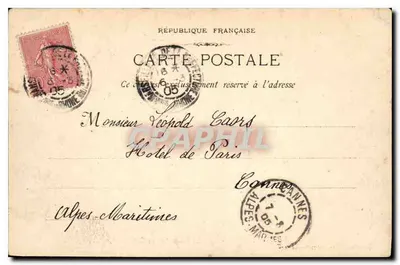 Marseille - 89 - Plaża widziana z lewej strony — Fototypia E. Lacour, 19, rue Thubaneau — Rewers