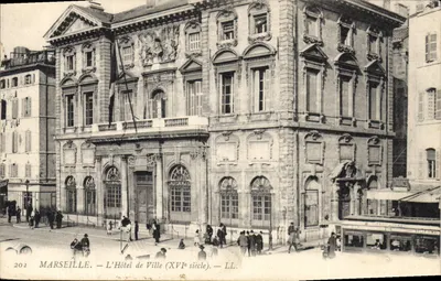 Marseille — O Hôtel de Ville (século XVI) — LL.