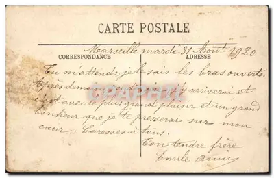 Marseille — De Oversteekbrug — LL. n°208 — Achterkant
