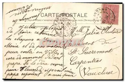Marselha - Nossa Senhora da Guarda — Editor Novas Galerias, n° 140 — Verso