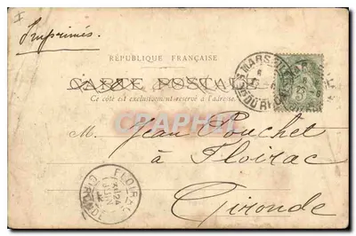 Marselha — La Joliette-Catedral — Fot. Nice — editor Giletta — Verso