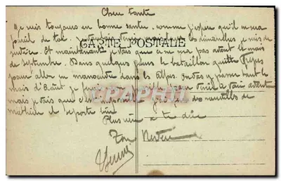 Marsiglia — Vista generale del Porto Vecchio — Editore non identificato — Verso