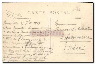 Marselha - O Velho Portos e N.-D. da Guarda — Ruat, editor, Marselha — Verso