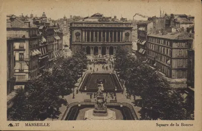 Marselha — Square de la Bourse — Cie des Arts Photographiques, n°27