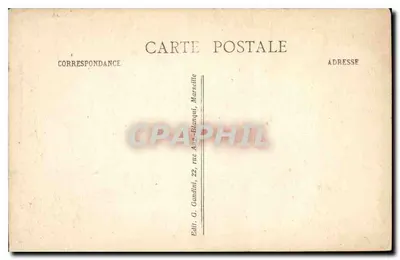 Marseille - De Kerk van Sint Vincent de Paoli — Mireille, n° 121 — Achterkant