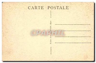 Marsiglia — Chiesa dei Riformati — Edizione d'Arte ANSUDI, Digne — Verso