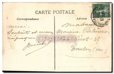 Marseille — Porte d'Aix — BL. — Rewers