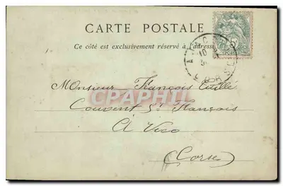 Marselha — O Hotel de Ville — ND Pbot — Verso