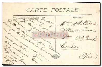 Marseille - La Vierge de la Garde — éditeur C. P. A. n°10 — Verso
