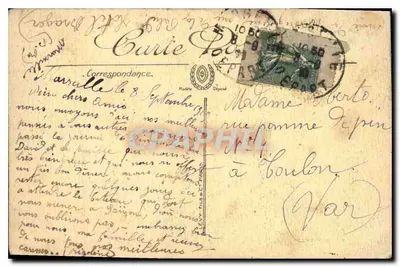 Marselha — A Bolsa e o Square — LL, n° 154 — Verso