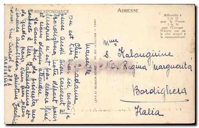 Marsylija — Rond-Point i Promenade du Prado — Selecta, nr 110 — Rewers