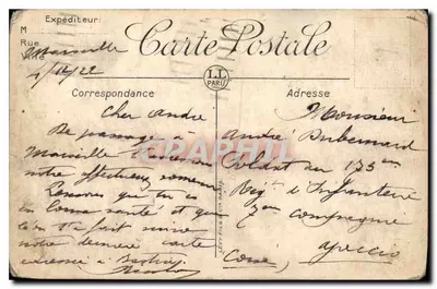 Marseille — Le Fort Saint-Jean und die Einfahrt in den Hafen — Verlag: Cheques Postales — Rückseite