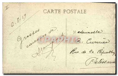 Marseille — Place Estrangin — A.C. — Achterkant