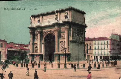 Marselha - Porte d'Aix — editor: Merusérie d'Occasionneuse
