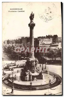 Marselha — Fontaine Cantini — editor não visível