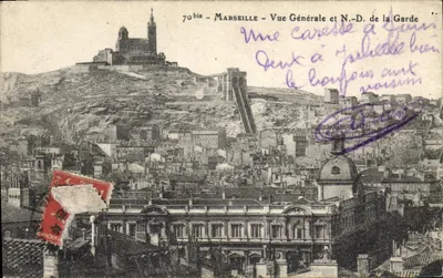 Marseille — Vista Geral e N.-D. de la Garde — 70bis