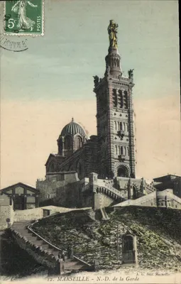 Marseille - Nossa Senhora da Guarda — editor A. G. édit. Marseille, n°12