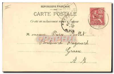 Marseille — Ogólny widok — Fot. Pierre Tont — Rewers