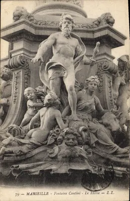 Marseille — Fontaine Cantini — Le Rhône — Z.Z. — n°79