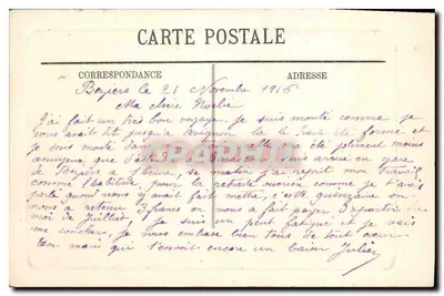 Marseille — A Prefeitura — L.L. — Verso