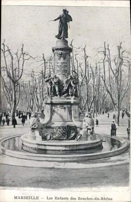 Marseille — Os Crianças dos Bouches-du-Rhône — Monumento às Crianças que Morreram pela França 1870-1871