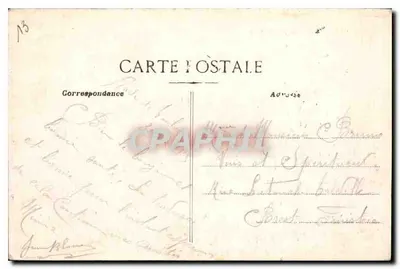 Marseille - A Prefeitura — editor desconhecido, número de série não visível — Verso