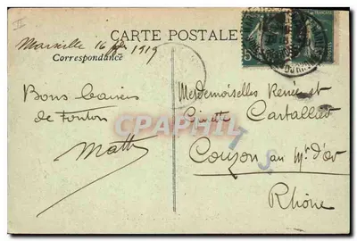 Marselha — Bassin de la Soliette — editor desconhecido, número de série não visível — Verso