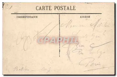 Marseille — Zamek If — wydawca RO, numer seryjny 1968 — Rewers