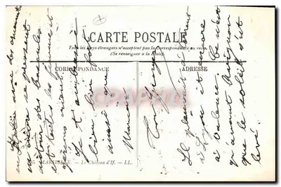 Marselha — O Castelo de If — LL — Verso