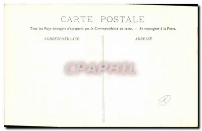 Marseille — Allee der Capucijnen — LL. n° 181 — Achterkant