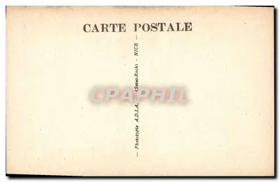 Marseille — Place Castellane — editor AD.I.A. (Saint-Roch) — Verso