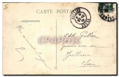 Toul ilustrado — Vista geral tirada da Catedral — Poïrot, editor, Toul — Verso