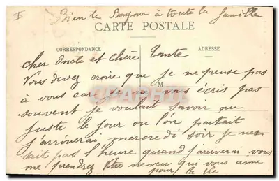 Hôtel de Ville, lado Jardim — Toul — Editor Émile Rassemeur — Verso