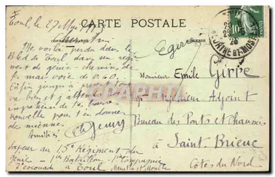 Saint-Gengoult — Vista generale — Générale et Briguët, editore, Toul — Verso