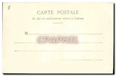 Fasada świętego Gengoulta — Toul — fototypia A. Bergeret i Cie, Nancy — Rewers