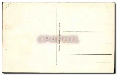 METZ - De Poort van de Duitsers — uitgever ARB, serie-nummer 158 — Achterkant